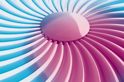 TROX close-up imapge of an AIRNAMIC diffuser