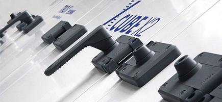 XCUBE schwarze Hebel