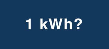 Eine kWh? 